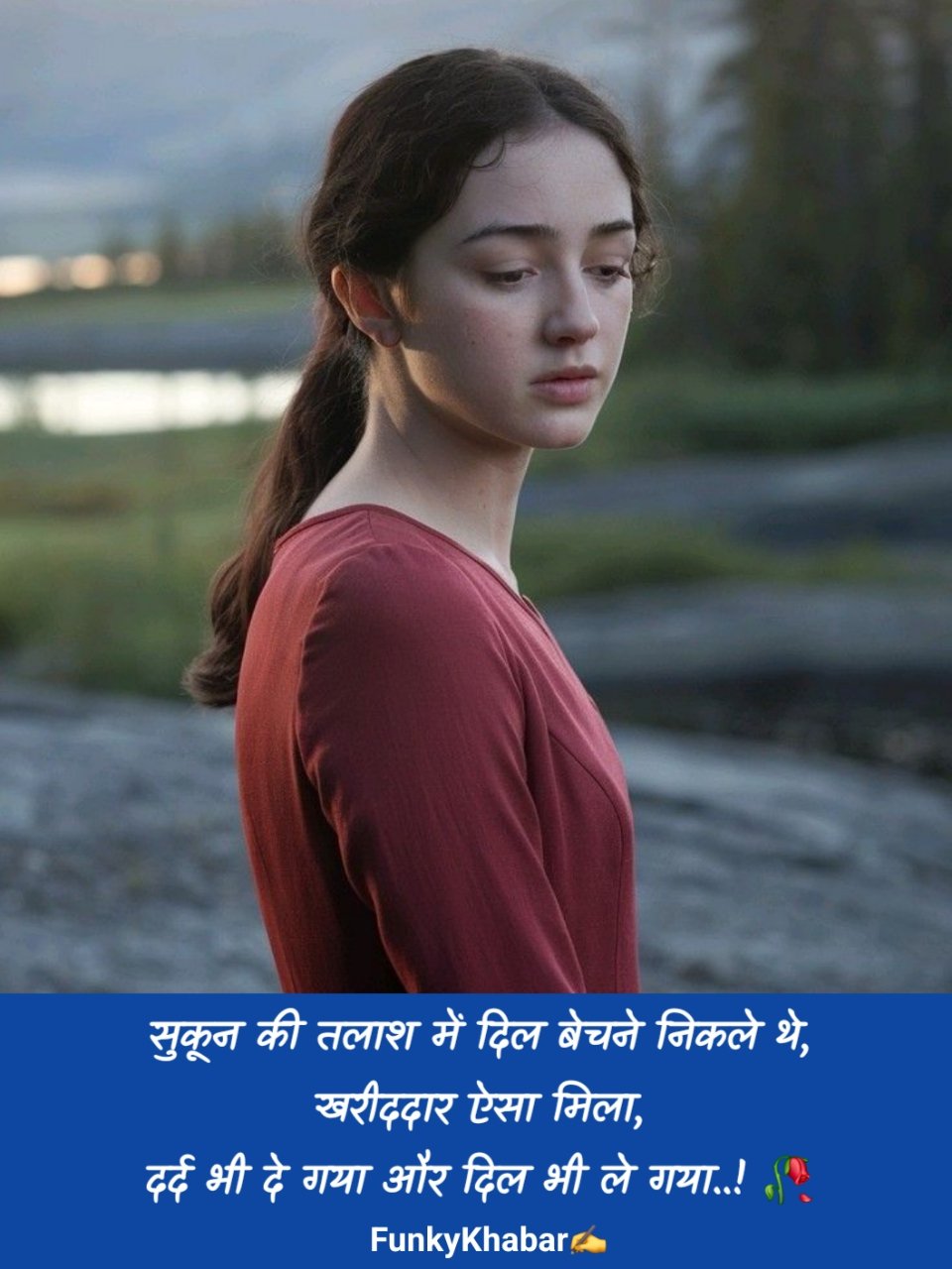 Dukh Dard Bhari Shayari | दुःख दर्द भरी शायरी 2 लाइन